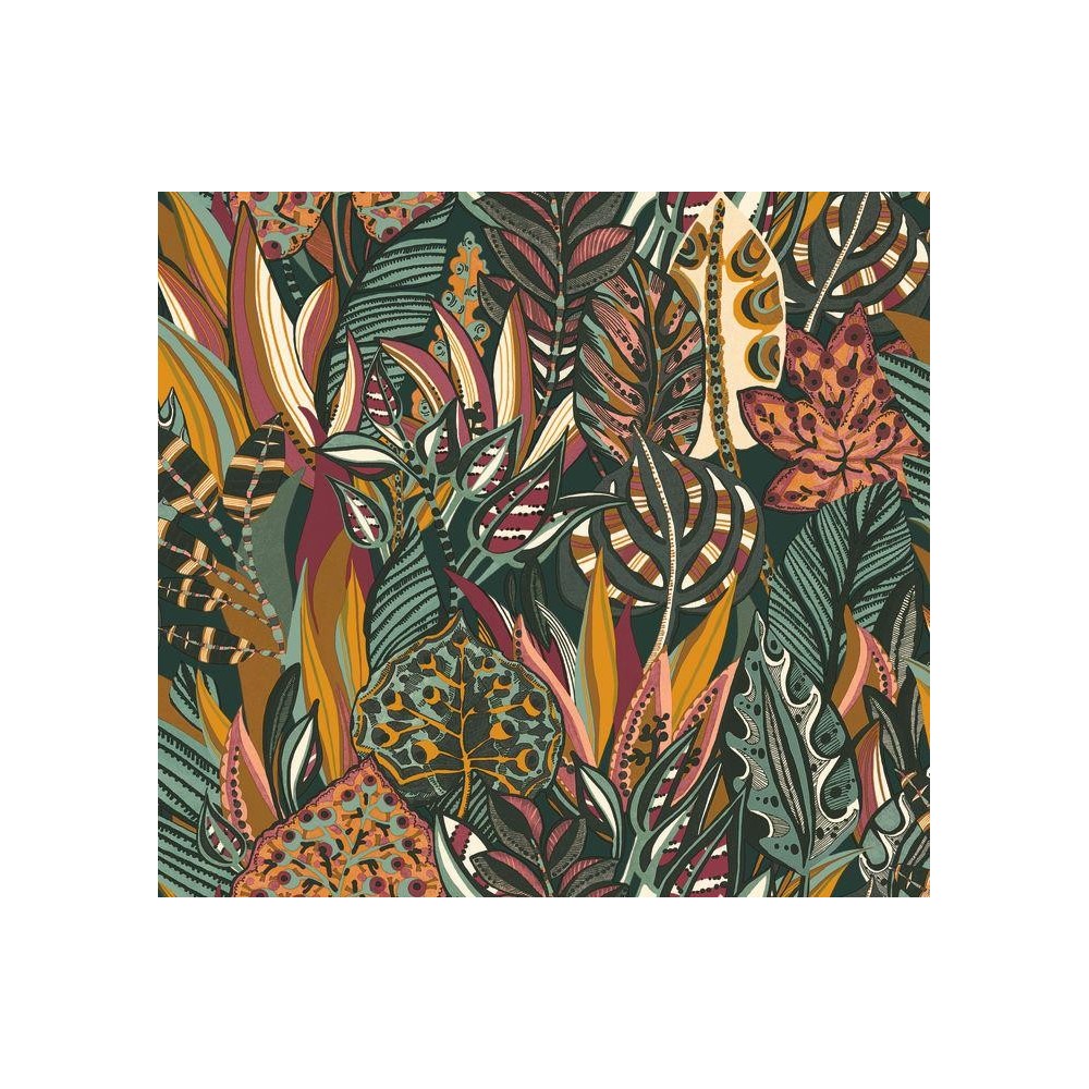 PAPEL PINTADO CASAMANCE AVENTURA DESIRADE VINO/VER