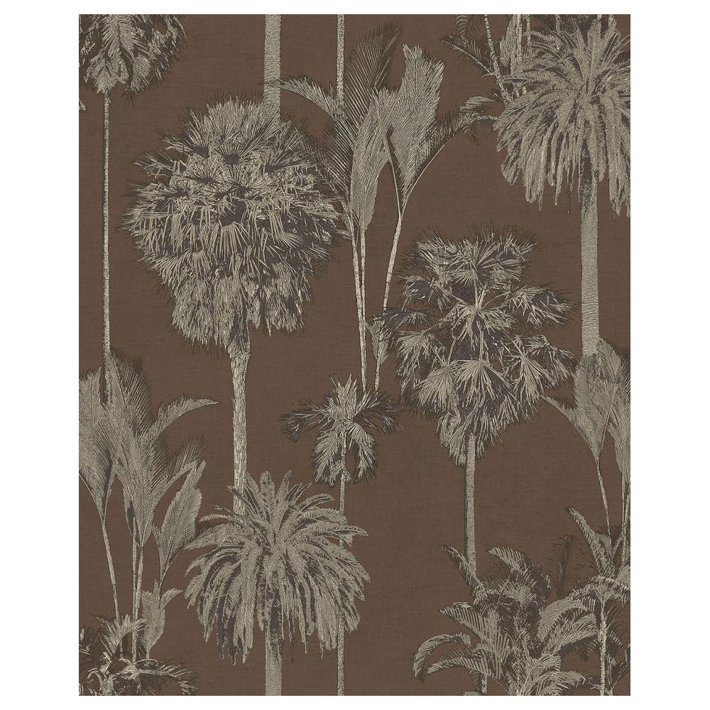 PAPEL PINTADO EIJFFINGER OASIS 317322 CHOCOLATE