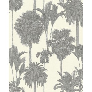 PAPEL PINTADO EIJFFINGER OASIS 317326 BL/NEG