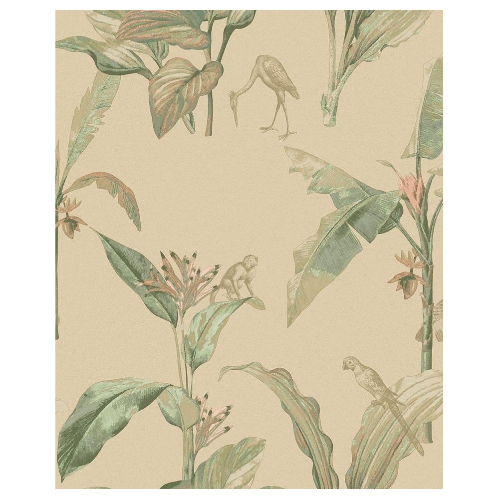 PAPEL PINTADO EIJFFINGER OASIS 317344 BEI/VER