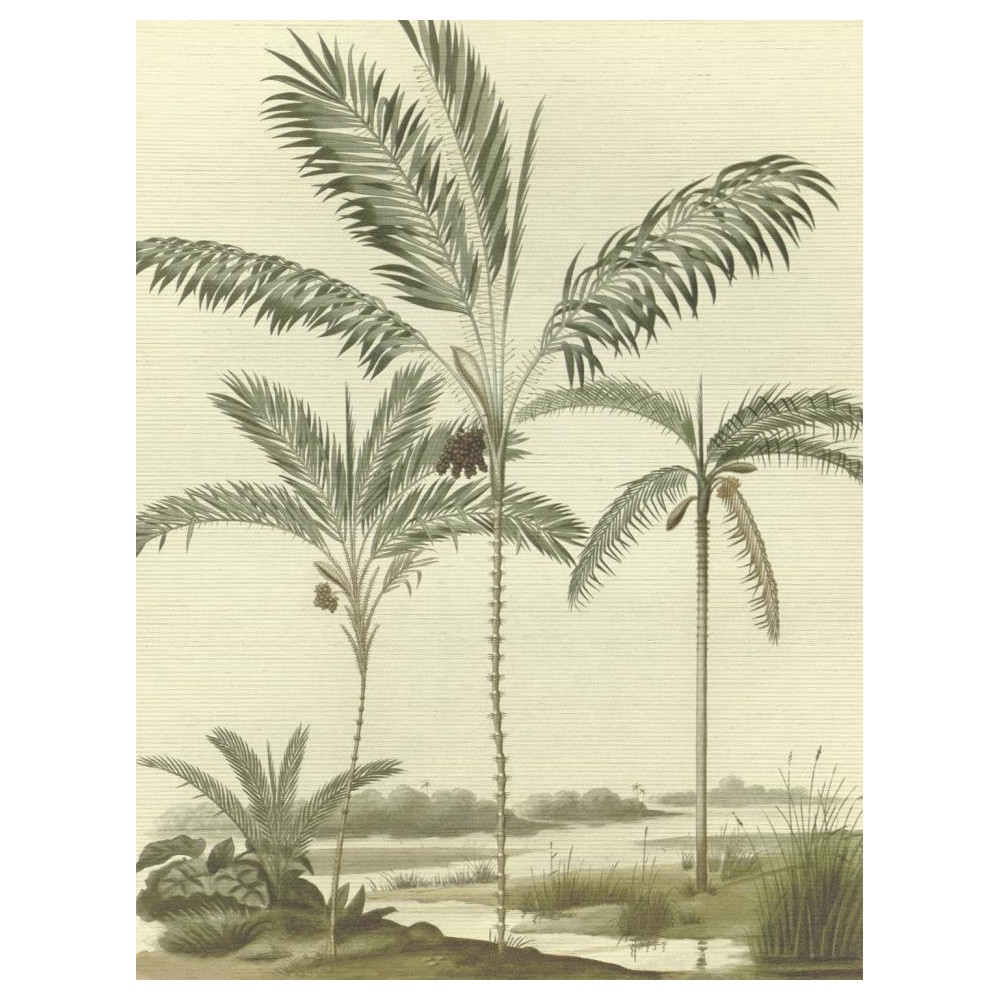 MURAL EIJFFINGER OASIS PALM NATURAL VERDE