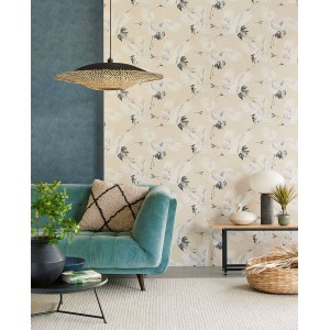 PAPEL PINTADO EIJFFINGER OASIS 317333 AZUL