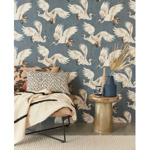 PAPEL PINTADO EIJFFINGER OASIS 317354 AZ/BL