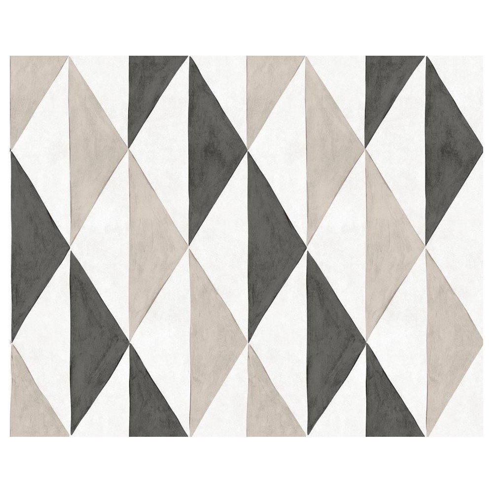 PAPEL PINTADO YBARRA SERRET MAASAI MAA PLATA/GR