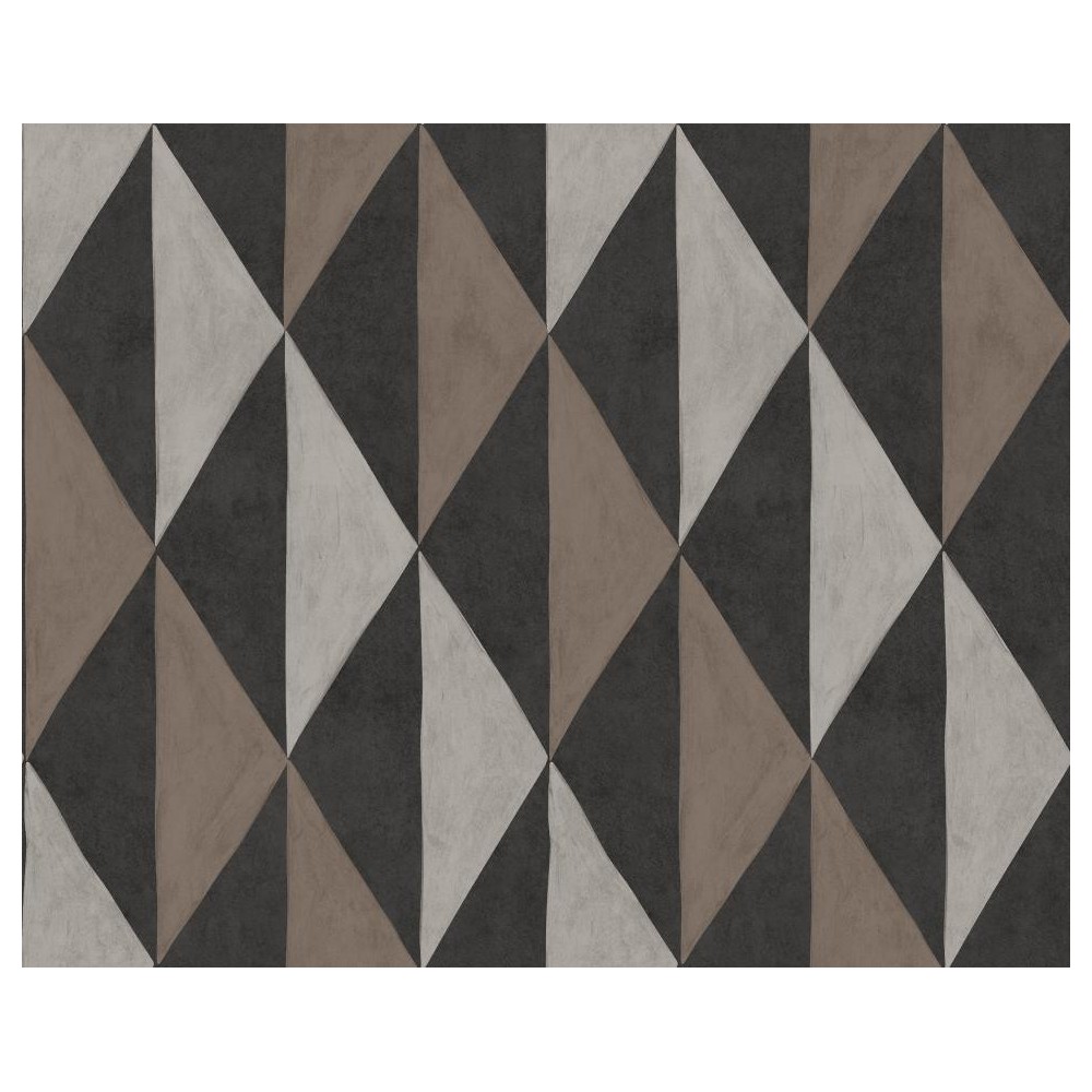 PAPEL PINTADO YBARRA SERRET MAASAI MAA CARBÓN