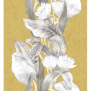 PAPEL PINTADO YBARRA SERRET MAASAI RIVERINE OCRE 