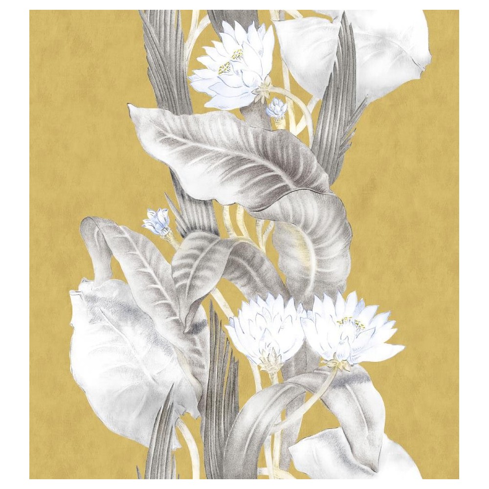 PAPEL PINTADO YBARRA SERRET MAASAI RIVERINE OCRE 