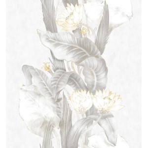 PAPEL PINTADO YBARRA SERRET MAASAI RIVERINE PLATA