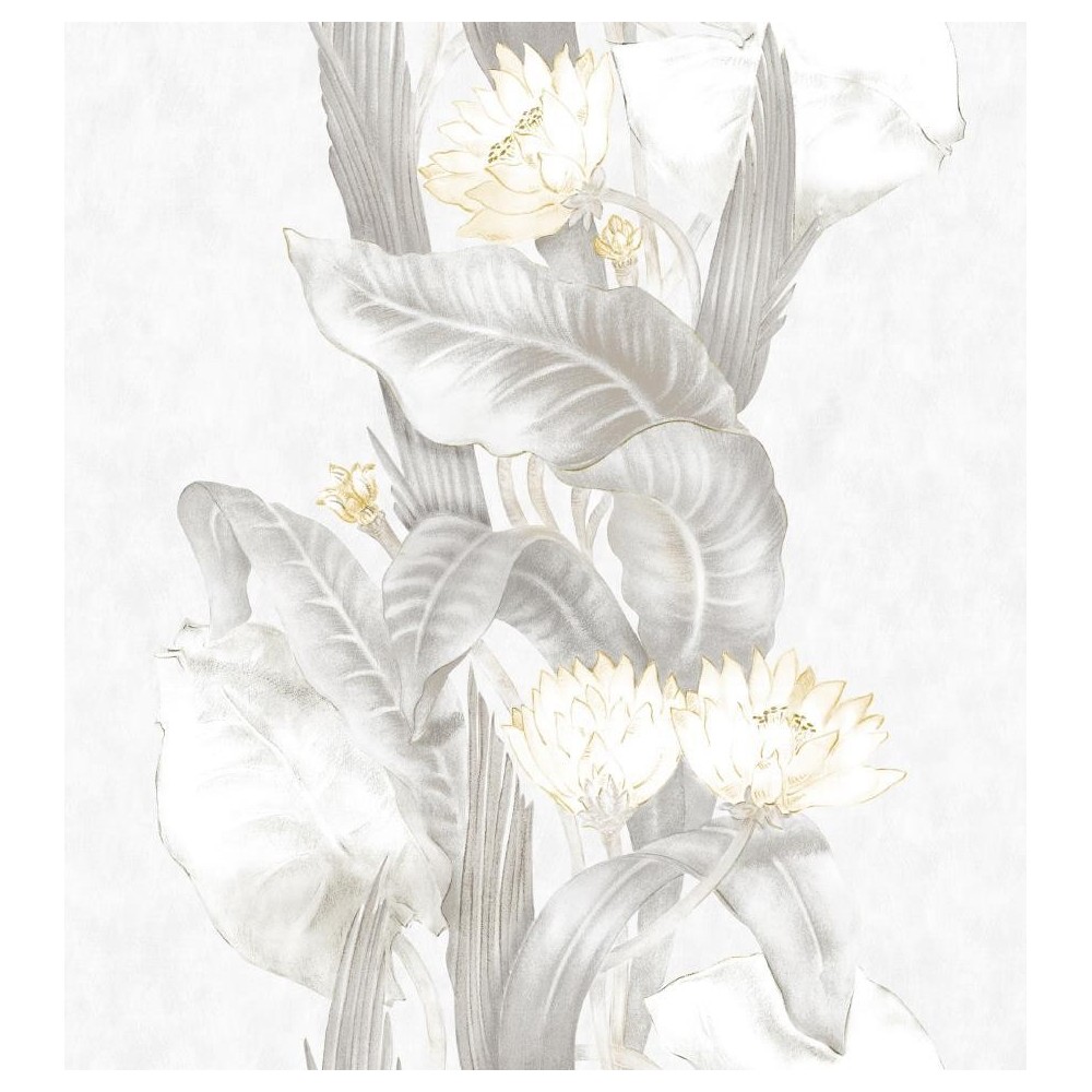 PAPEL PINTADO YBARRA SERRET MAASAI RIVERINE PLATA