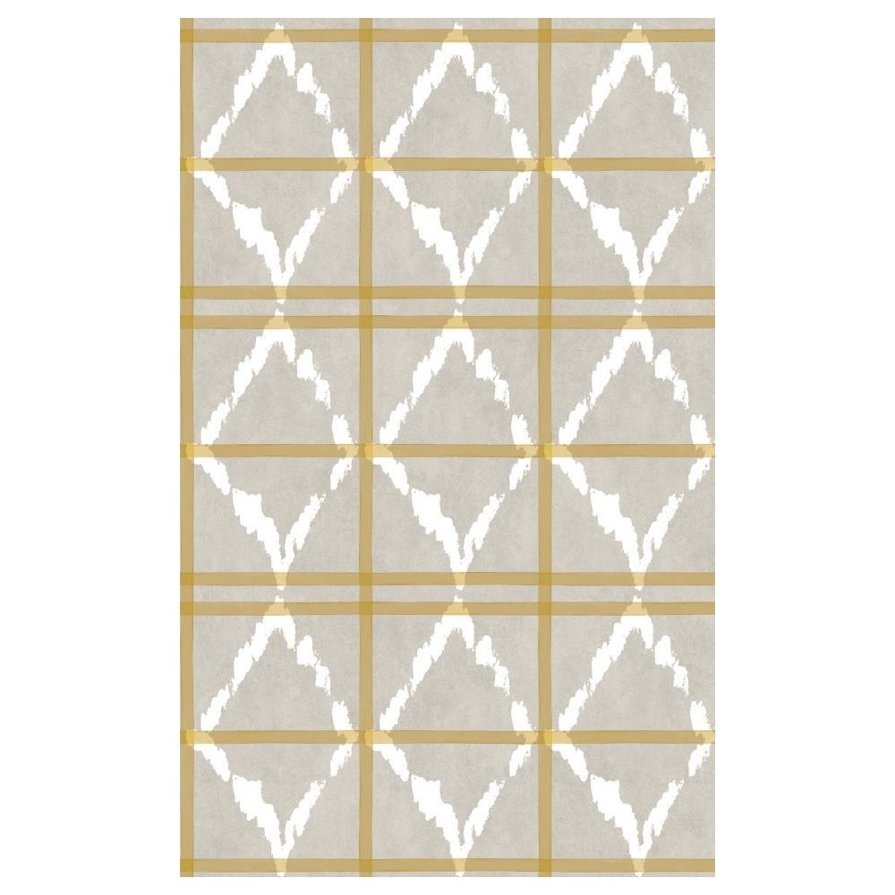 PAPEL PINTADO YBARRA SERRET MAASAI SHUKA OCRE