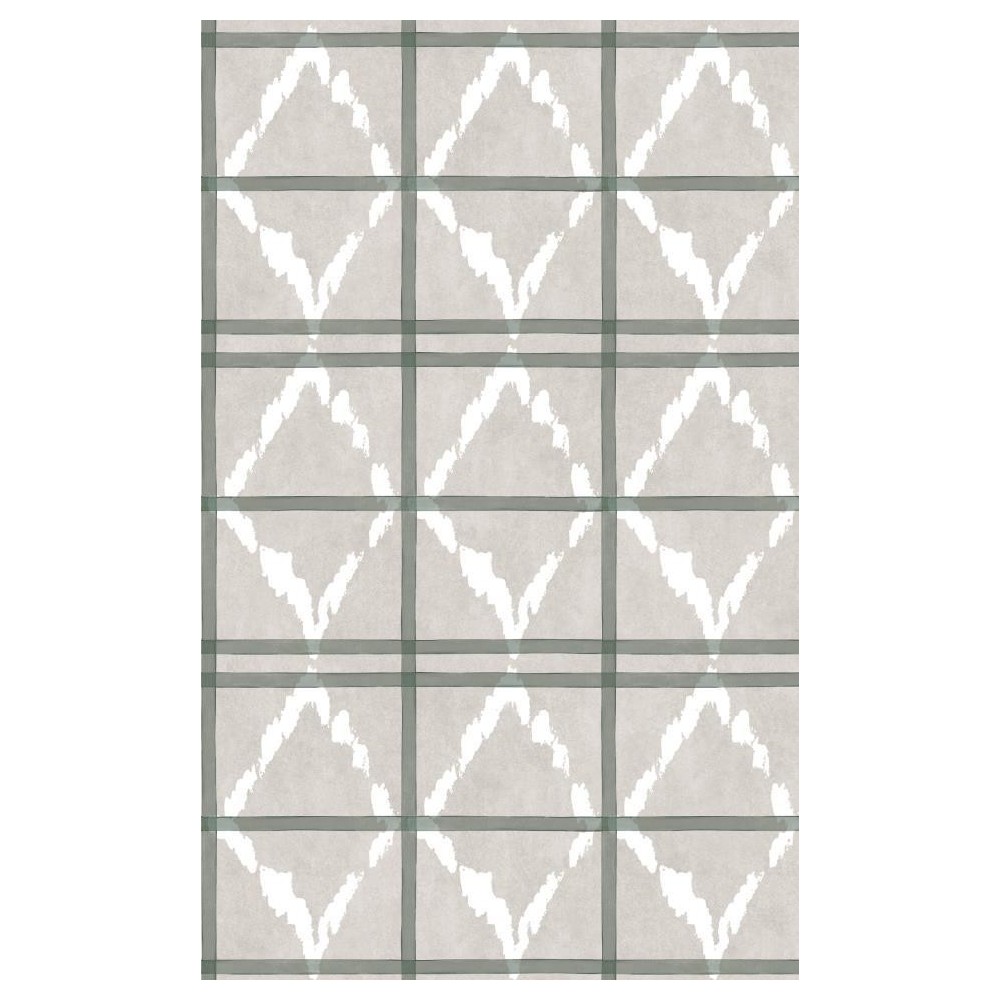 PAPEL PINTADO YBARRA SERRET MAASAI SHUKA MENTA/GR