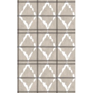 PAPEL PINTADO YBARRA SERRET MASSAI SHUKA PLATA 