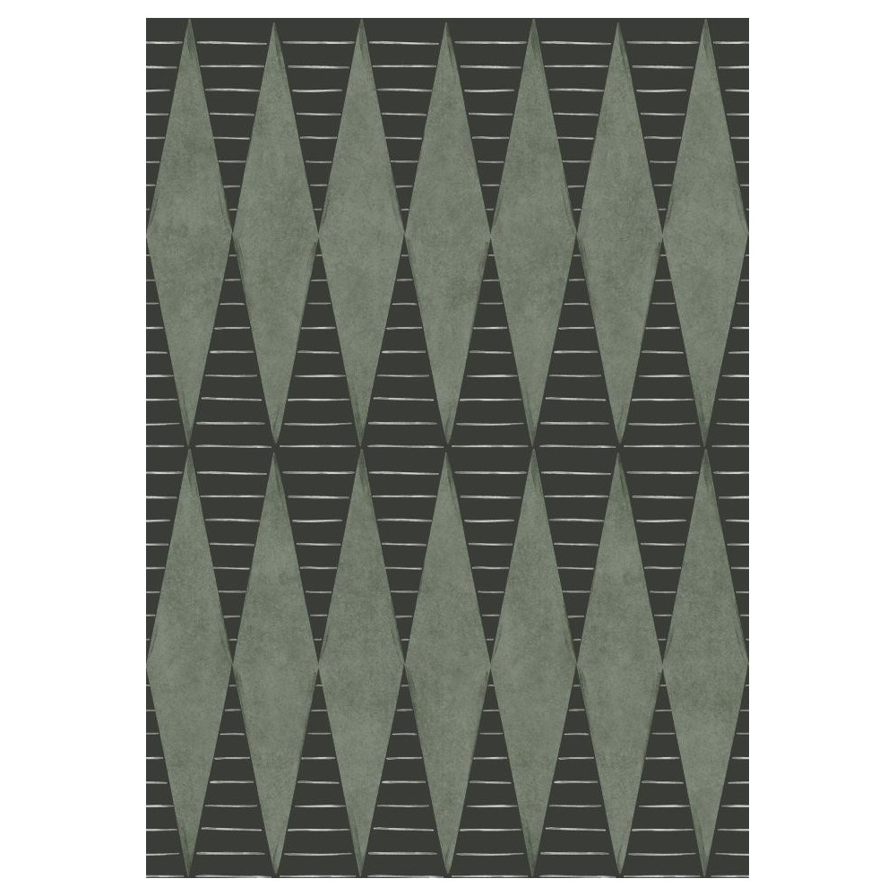 PAPEL PINTADO YBARRA SERRET MASSAI WARRIOR MENTA