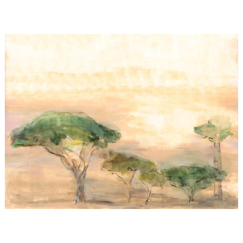 MURAL YBARRA SERRET MAASAI SERENGETI OCRE