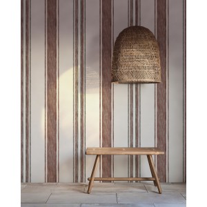 PAPEL PINTADO YBARRA SERRET MAASAI BAOBAB ADOBE/GR