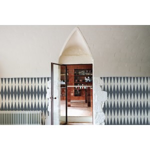 PAPEL PINTADO YBARRA SERRET MASSAI WARRIOR AÑIL