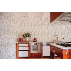 PAPEL PINTADO YBARRA SERRET MASSAI NGAI BLANCO