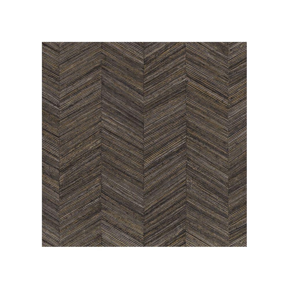 PAPEL PINTADO CASAMANCE VEGETAL OCOTEA GRIS OSCURO