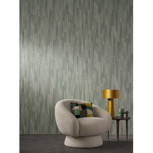 PAPEL PINTADO CASAMANCE VEGETAL SAPELLI VERDE PAST