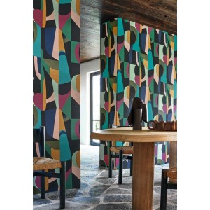 PAPEL PINTADO CASAMANCE L´ATELIER ASSEMBLAGE AZ/RO