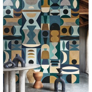 MURAL CASAMANCE L´ATELIER MODELAGE AZULES
