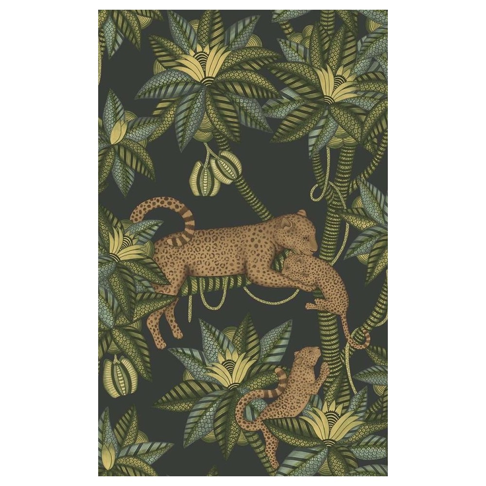 PAPEL PINTADO COLE & SON JABULA SATARA VER/NEG