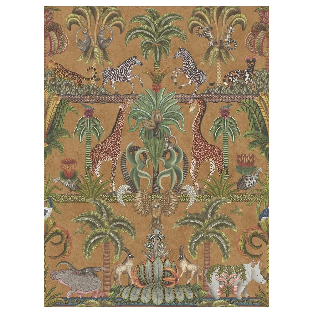 PAPEL PINTADO COLE & SON JABULA AFRIKA DOR/VE/MA