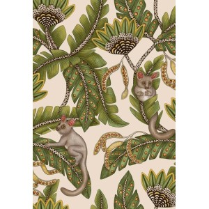 PAPEL PINTADO COLE & SON JABULA BUSH BE/VER