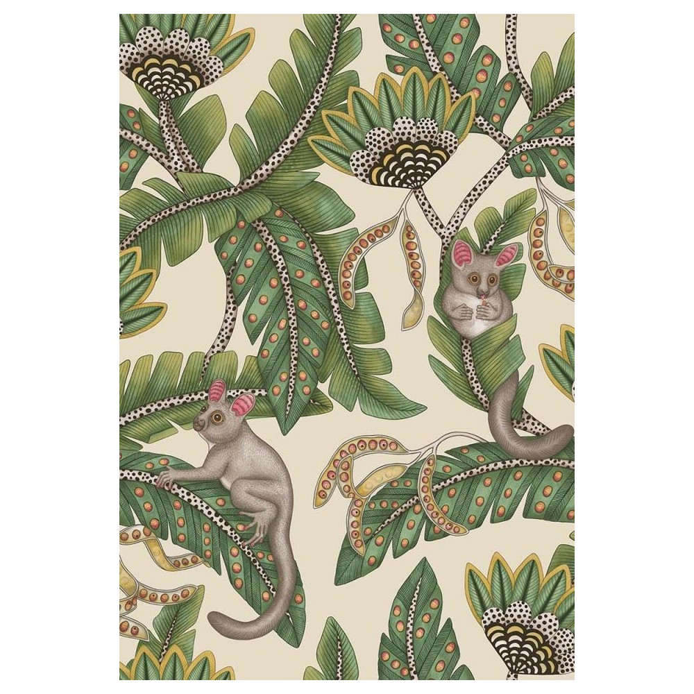 PAPEL PINTADO COLE & SON JABULA BUSH BL/VER
