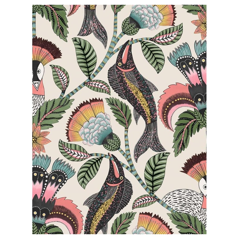 PAPEL PINTADO COLE & SON JABULA NENE MULTI