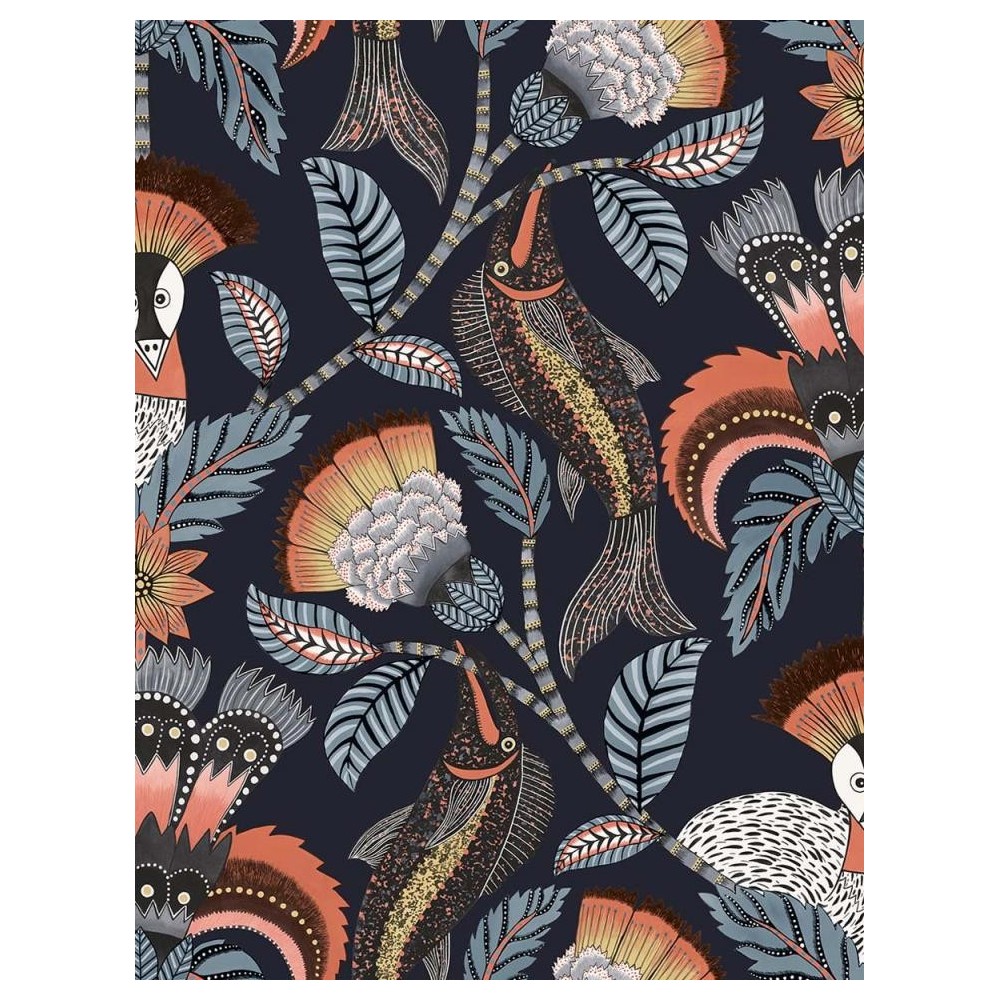 PAPEL PINTADO COLE & SON JABULA NENE AZUL