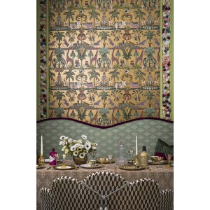 PAPEL PINTADO COLE & SON JABULA AFRIKA DOR/VE/MA