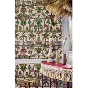 PAPEL PINTADO COLE & SON JABULA AFRIKA BE/MA/VER