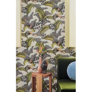 PAPEL PINTADO COLE & SON JABULA HOOPOE VER/BE