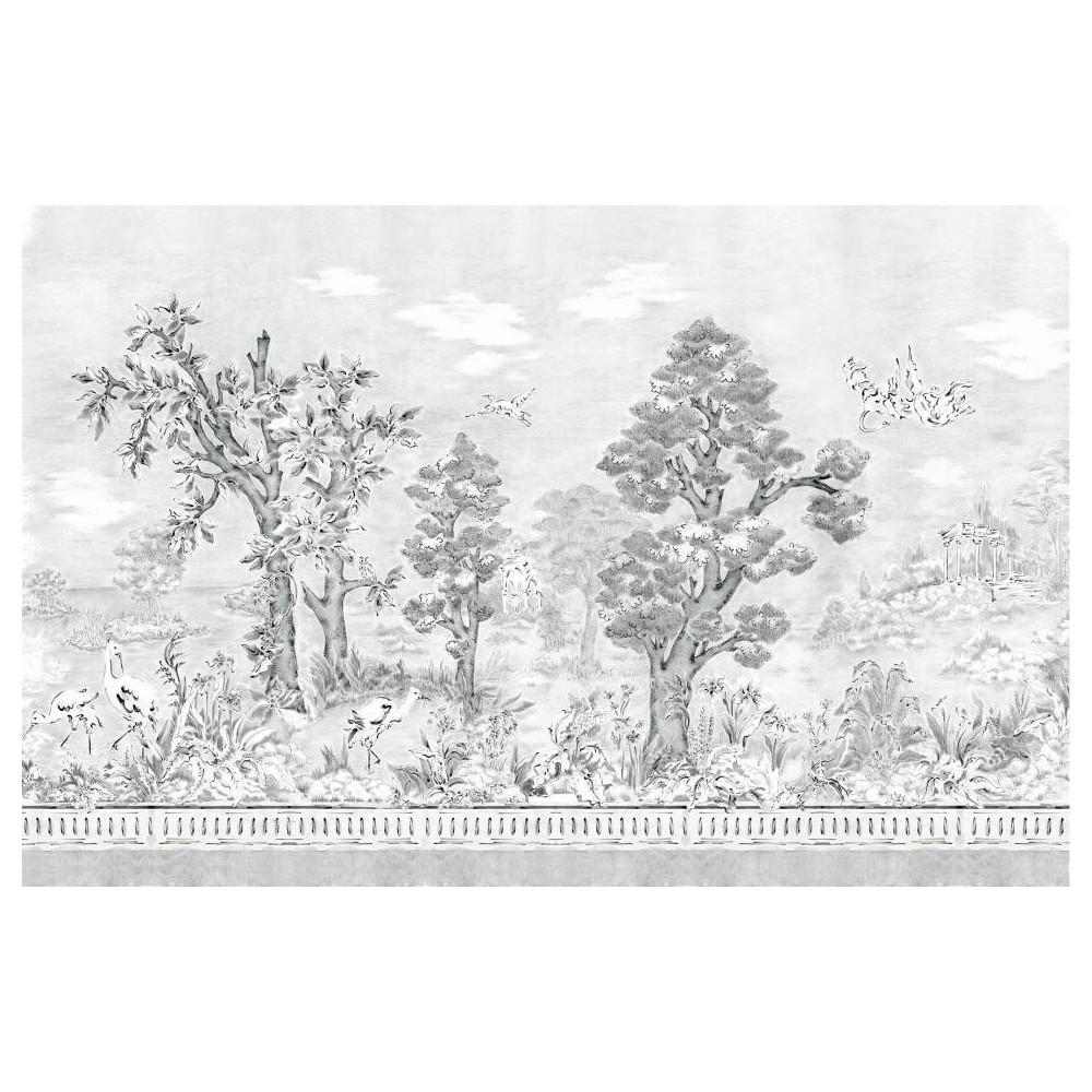 MURAL YBARRA SERRET INDIANO JACARANDA NOCHE