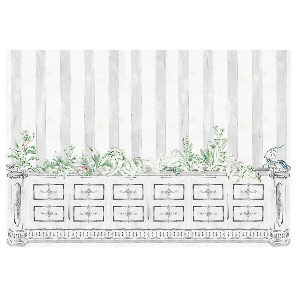 MURAL YBARRA SERRET INDIANO FACHADA POLI PERLA