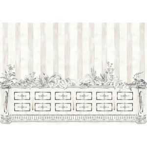 MURAL YBARRA SERRET INDIANO FACHADA MONO PERLA