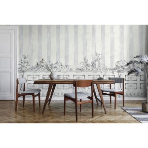 MURAL YBARRA SERRET INDIANO FACHADA MONO PIEDRA