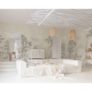 MURAL YBARRA SERRET INDIANO JACARANDA TARDE