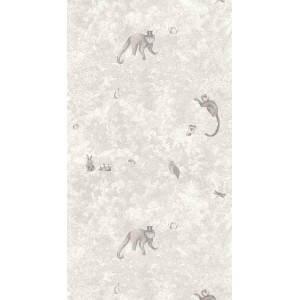 PAPEL PINTADO CASADECO VOYAGE ONIR JARDIN GRIS
