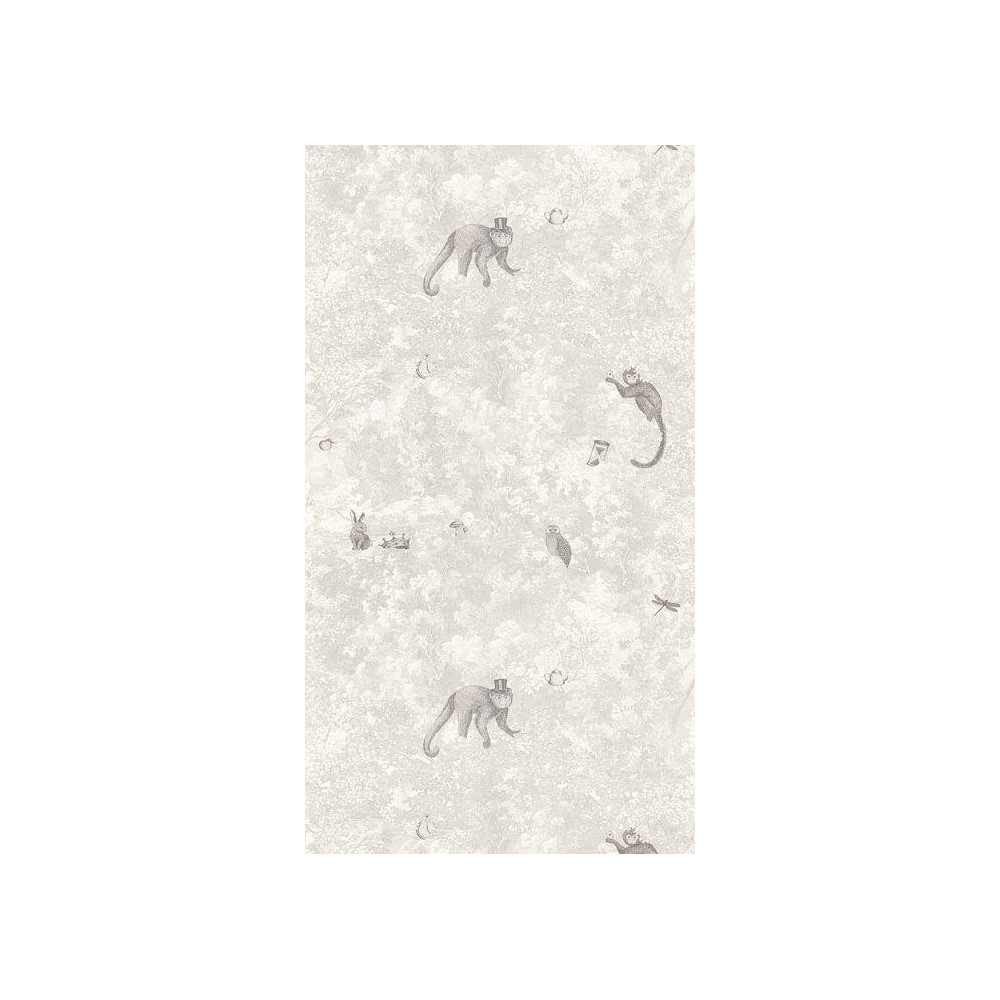 PAPEL PINTADO CASADECO VOYAGE ONIR JARDIN GRIS