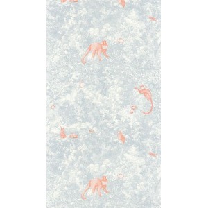 PAPEL PINTADO CASADECO VOYAGE ONIR JARDIN CEL/NAR