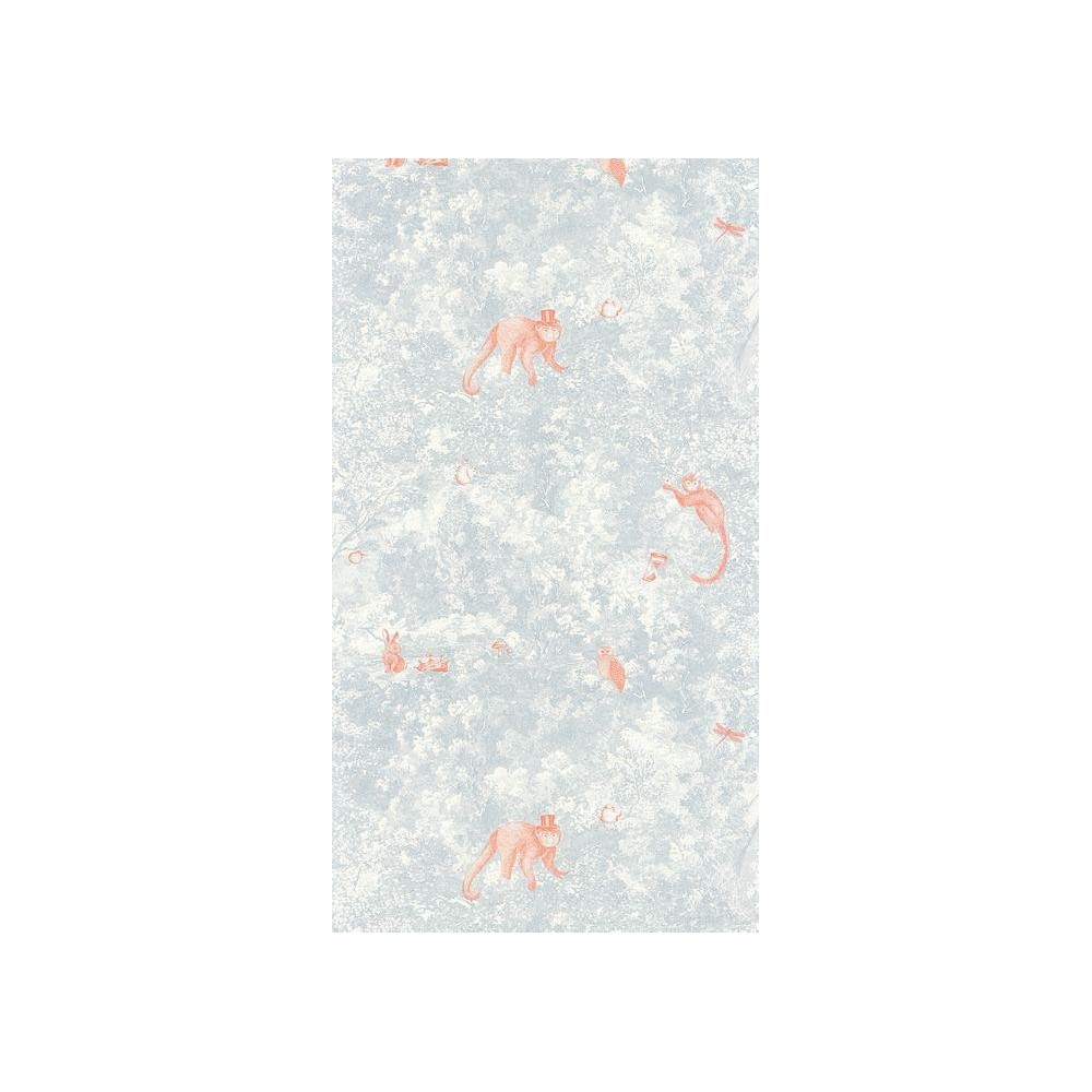 PAPEL PINTADO CASADECO VOYAGE ONIR JARDIN CEL/NAR