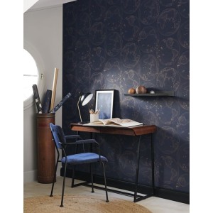 PAPEL PINTADO CASADECO VOYAGE ONIR GALILÉE AZ/DOR