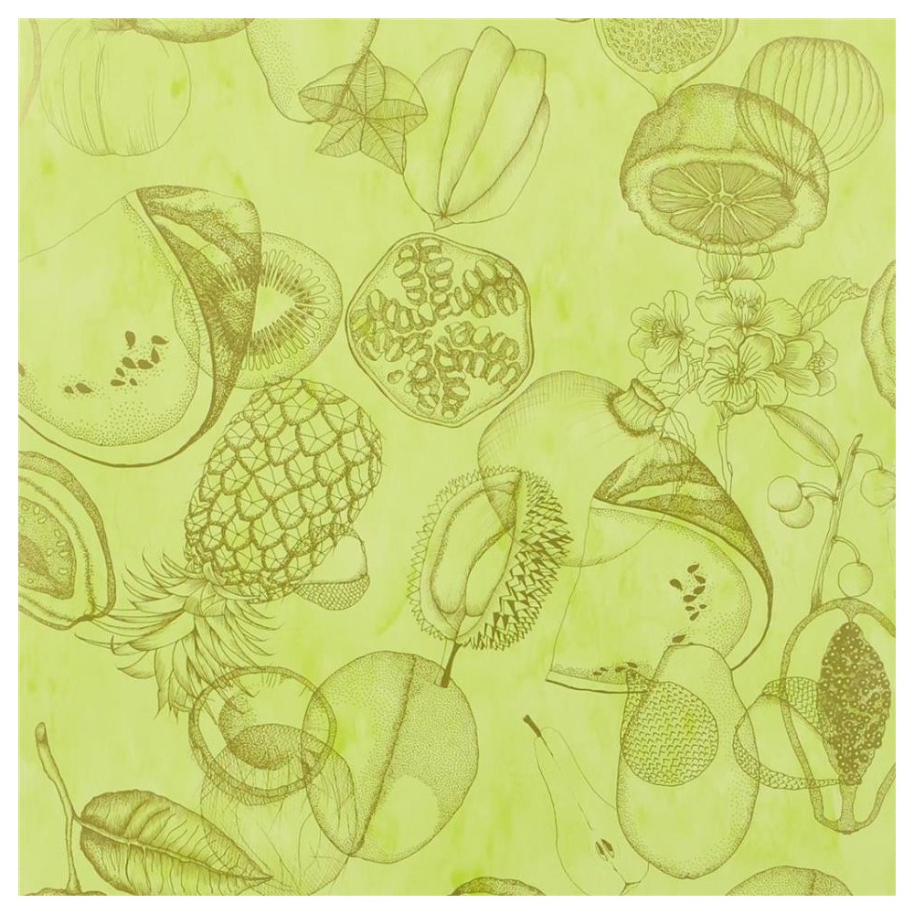 PAPEL PINTADO CHRISTIAN NOUVEAUX AGUA PARATI LIME 