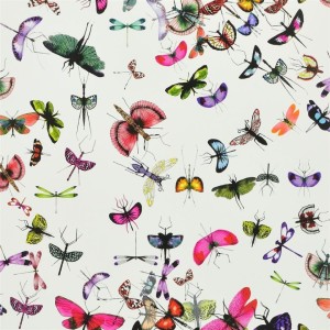 PAPEL PINTADO CHRISTIAN NOUVEAUX MARIPOSA PERROQUE