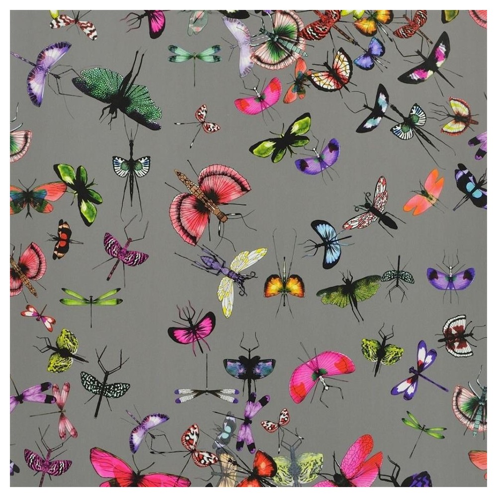 PAPEL PINTADO CHRISTIAN NOUVEAUX MARIPOSA PERLE