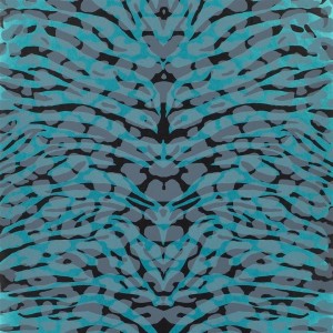 PAPEL PINTADO CHRISTIAN NOUVEAUX PANTIGRE TURQUOIS