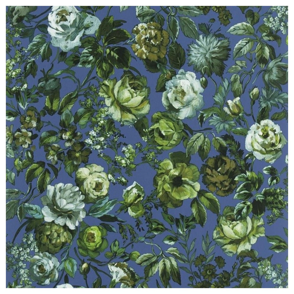 PAPEL PINTADO DESIGNERS MINAKARI MANSUR COBALT