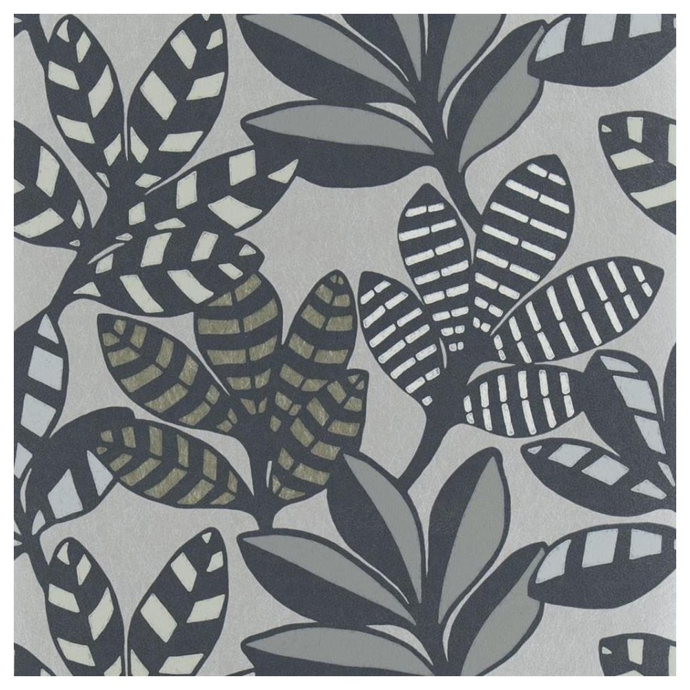 PAPEL PINTADO DESIGNERS MINAKARI TANJORE GRAPHITE 